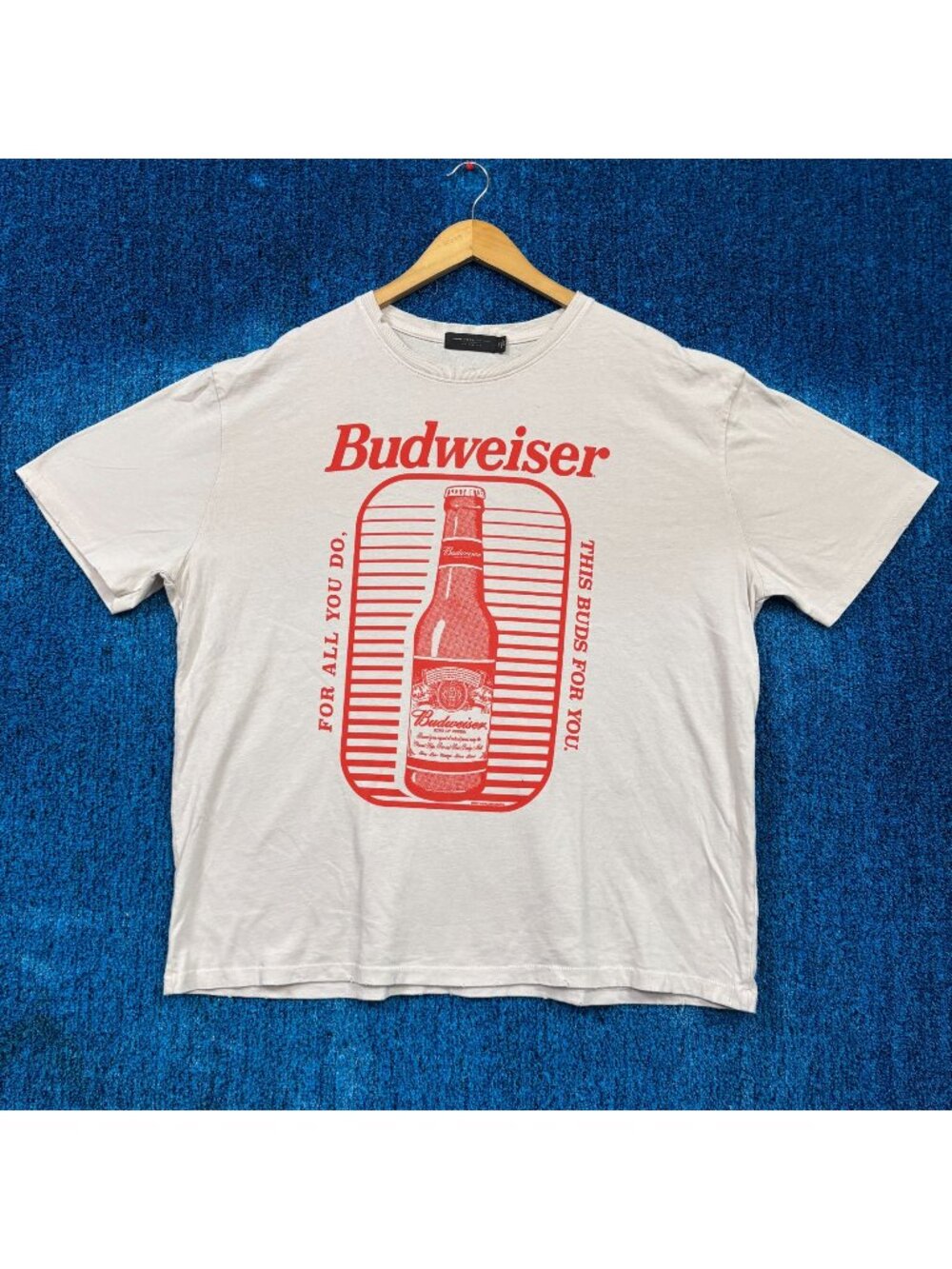 Budweiser For All You Do This Buds For You Promo Tee XXL
